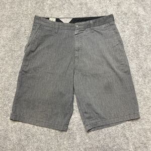 Volcom Frickin Chino Shorts Men's Size 32 Gray‎ Casual Shorts